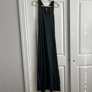 Alternative Earth Women’s Tank Gray Maxi Dress Lounge Sz M Minimalist